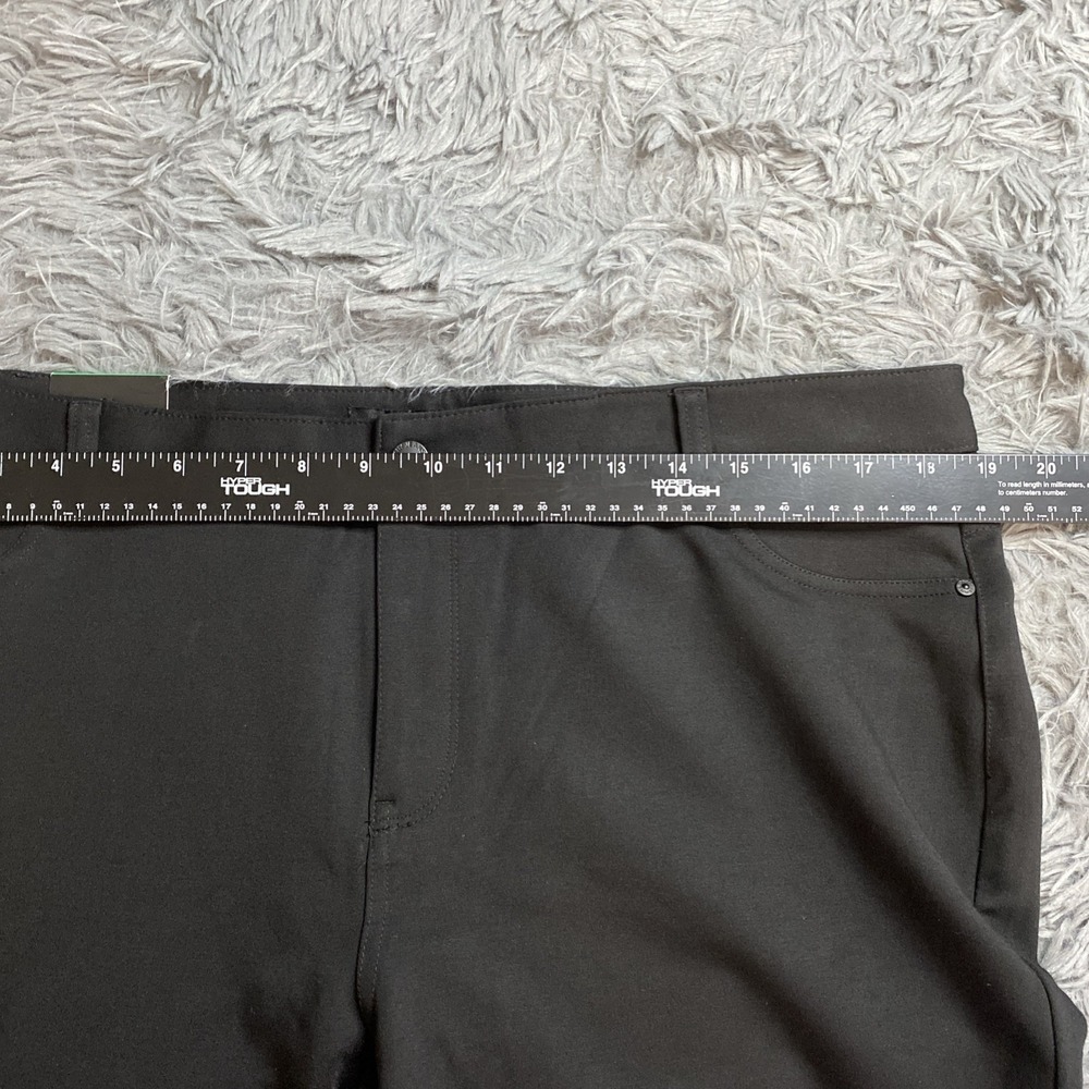 NWT DKNY JEANS  Women's XL Ponte Pant Black - Picture 3 of 8